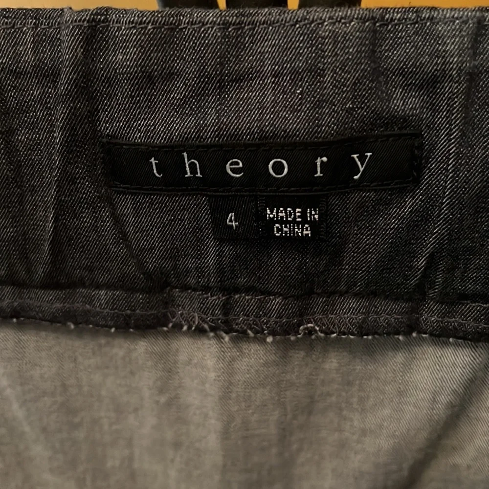 THEORY Denim Romper - Picture 6 of 7